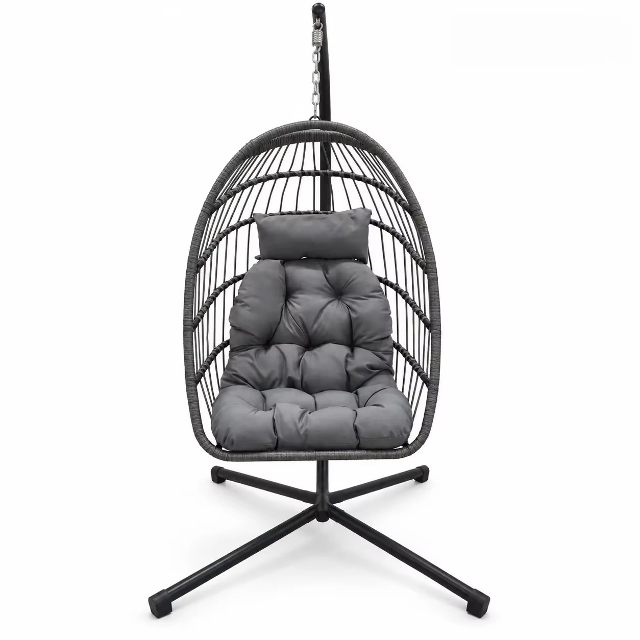 Kids Outdoor Furniture Set - Balançoire de patio avec support, ensemble
