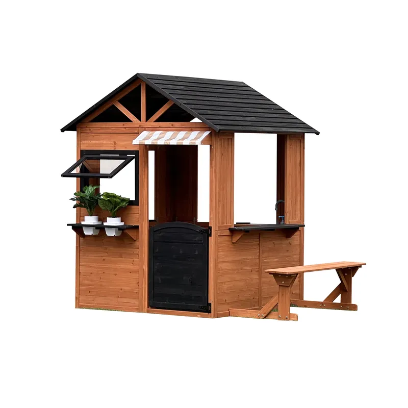 Maison de poupées en bois pour - Kids Outdoor Climbing Frame avis et prix