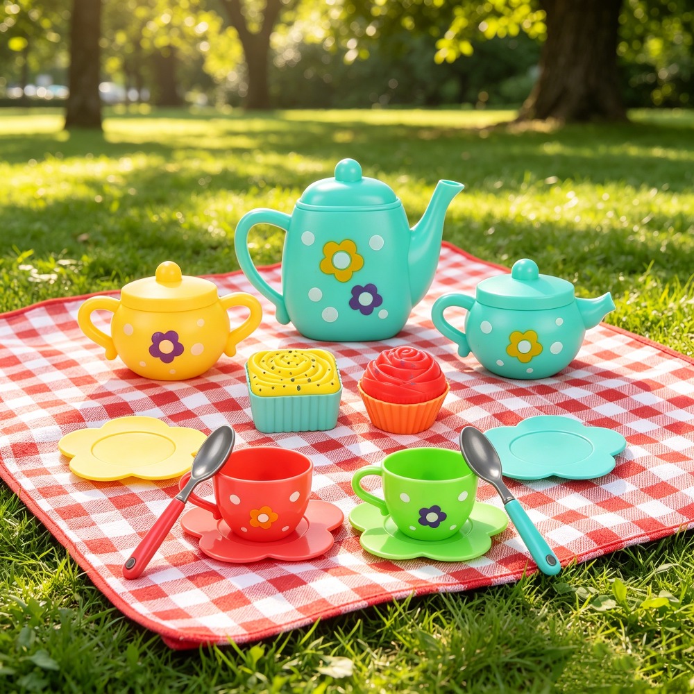 Jeu de thé pour enfants 13 piè - Kids Outdoor Kitchen Accessories avis et prix