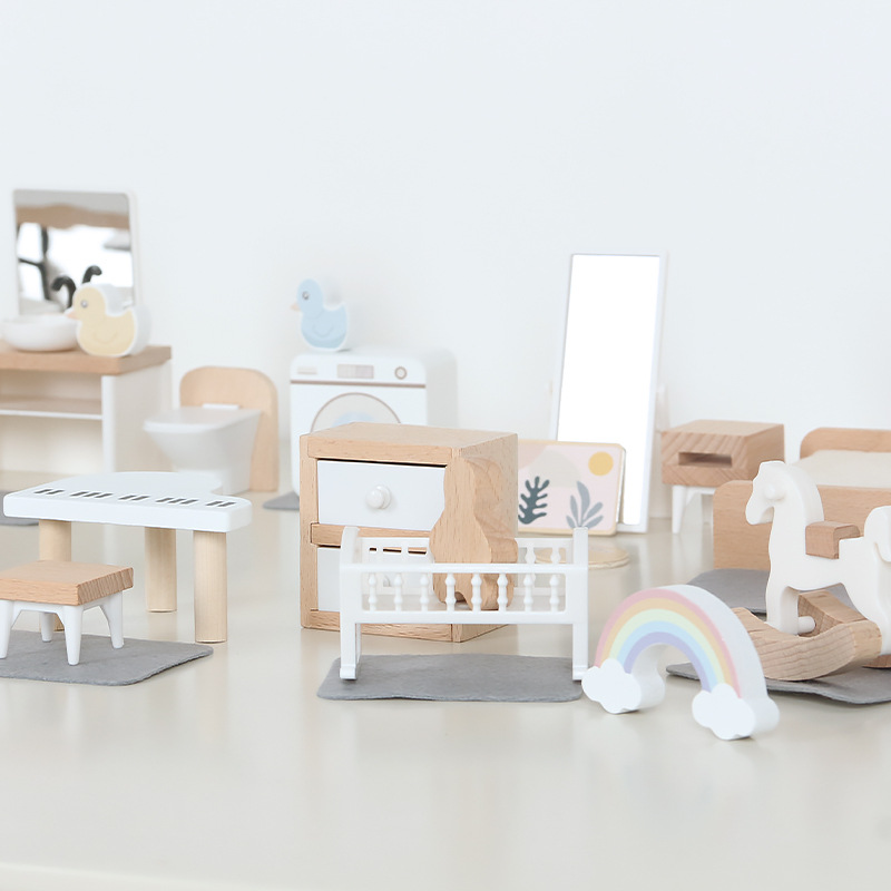 Meubles de maison de poupée mo - Kids Outdoor Kitchen Accessories avis et prix